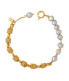 18k Gold Plated Bracelet with Freshwater Pearls