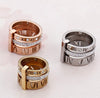 The Roman Numeral Stacked Rings