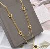 Double Layer Pendant Chain Necklaces